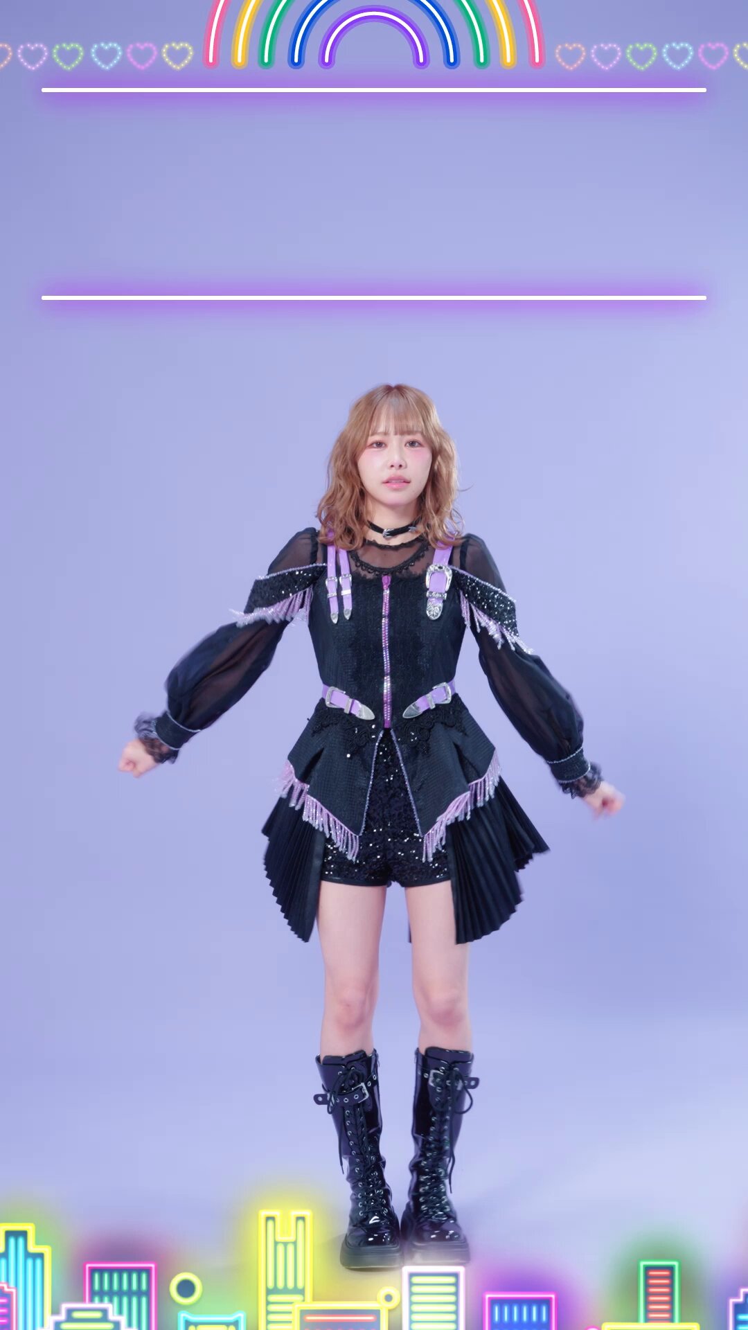 あずさページ♡るなぴバタフライ衣装 FRUITS ZIPPER 2025 バタフライバージョン | TikTok