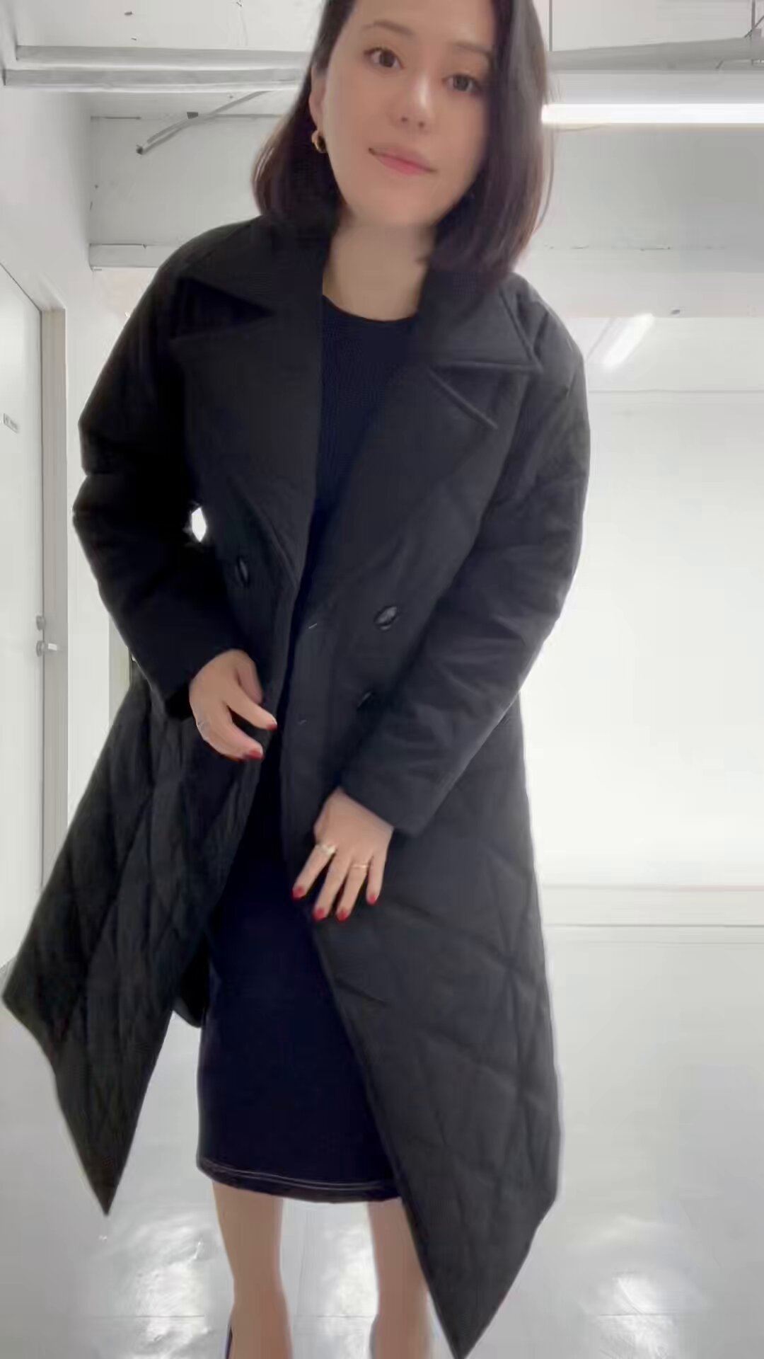 【元鈴木さん】ウォッシャブルキルティングコート【訳あり特価⭐︎】 元鈴木さん】ウォッシャブルキルティングコート【訳あり特価