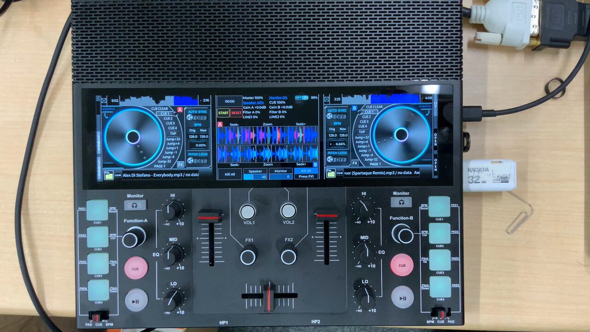 Musignal ポータブルDJシステム FJ1 ブラック 新品 ミューシグナル FJ1サポート - 株式会社ミューシグナル