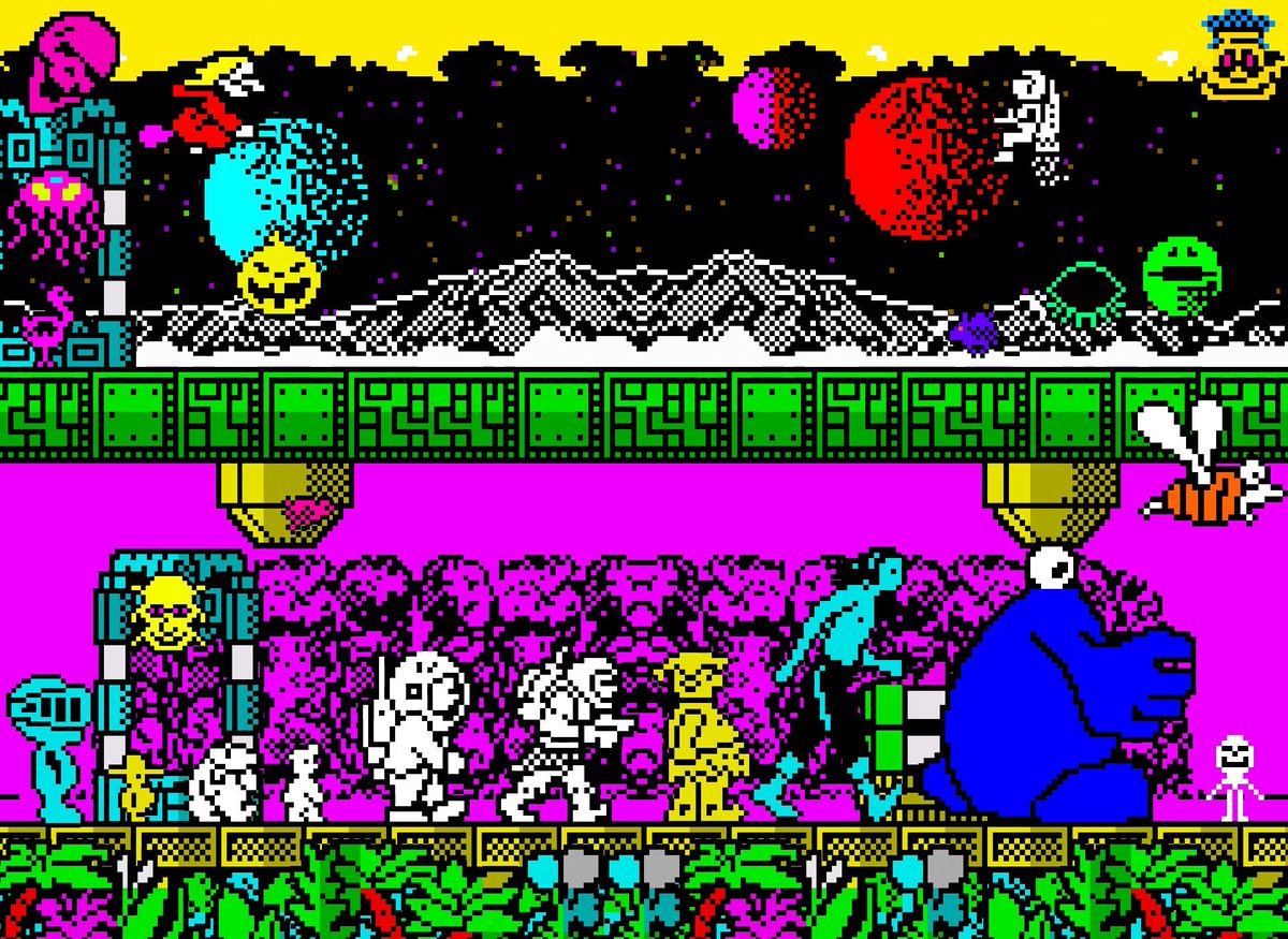 ジーン ZX Spectrum -=Escape from the Twilight Castle=- - YouTube