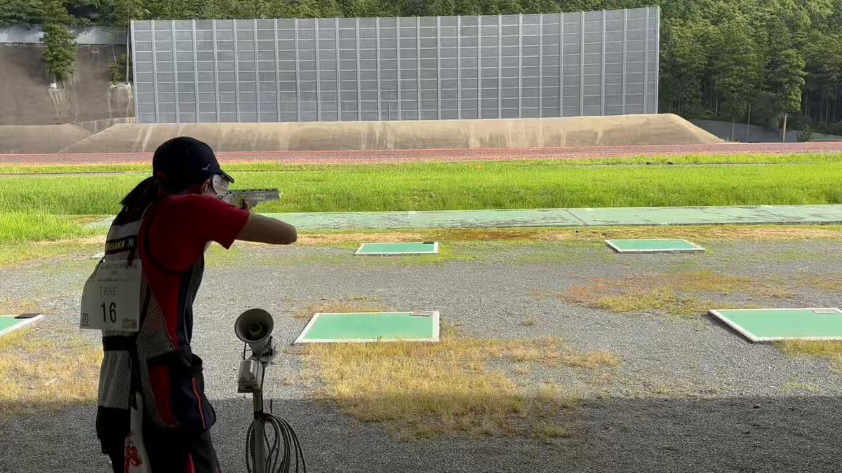 日本クレー射撃協会 二段 射撃 オリンピック クレー射撃】2025年度JOCジュニアオリンピックカップ SKEET
