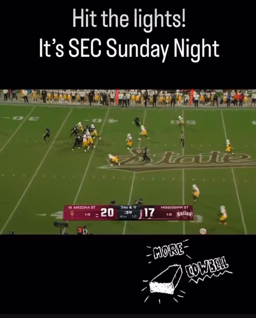 Image for the Tweet beginning: Hit the lights! It’s SEC