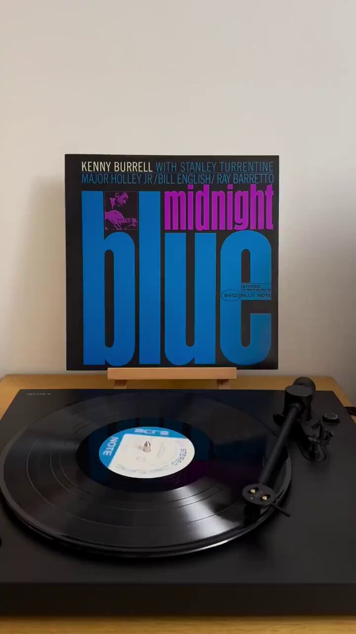 ★完全一点のみ！USオリジMONO★ケニー・バレル Midnight Blue 完全限定輸入復刻盤 180g重量盤LP KENNY BURRELL ケニー・バレル