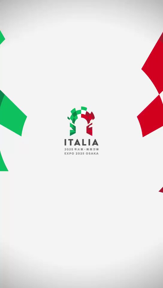 イタリア館　ロゴピンバッジ　EXPO 2025 OSAKA イタリア EXPO 2025 OSAKA ピンバッジ - メルカリ