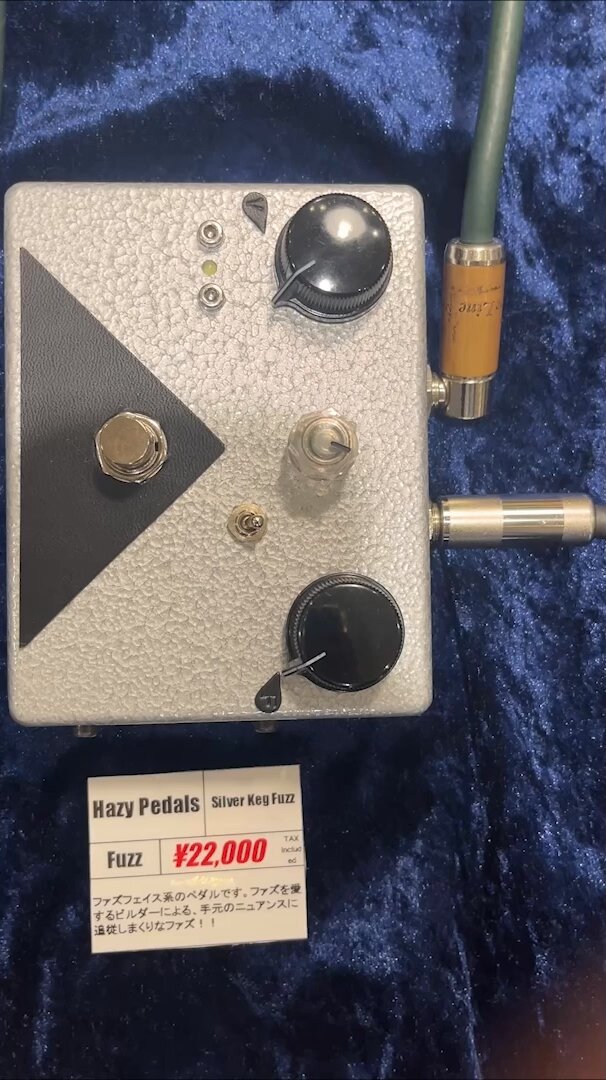 カゲル　fuzzface系ゲルマファズ(Hazy Pedals) カゲル fuzzface系ゲルマファズ(Hazy Pedals) カゲル fuzzface系