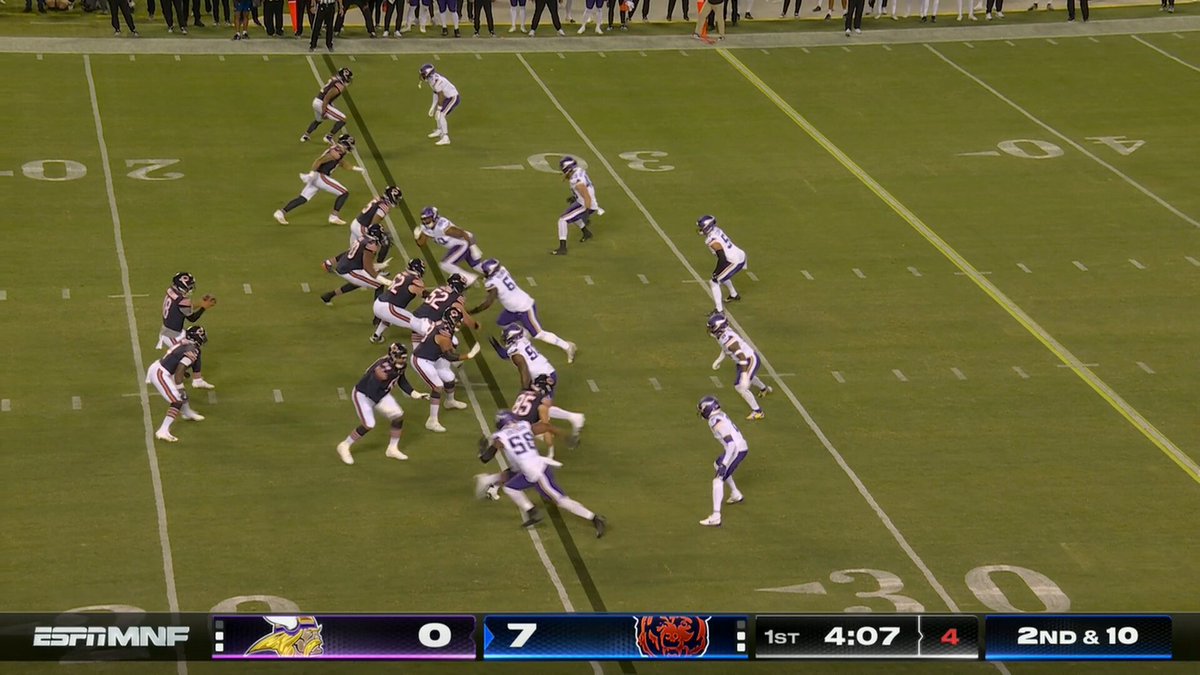 NFL on X: "Caleb Williams showing off as a runner early in the game  MINvsCHI on ESPN/ABC Stream on @NFLPlus and ESPN+ https://t.co/16fSUtcKT5"  / X