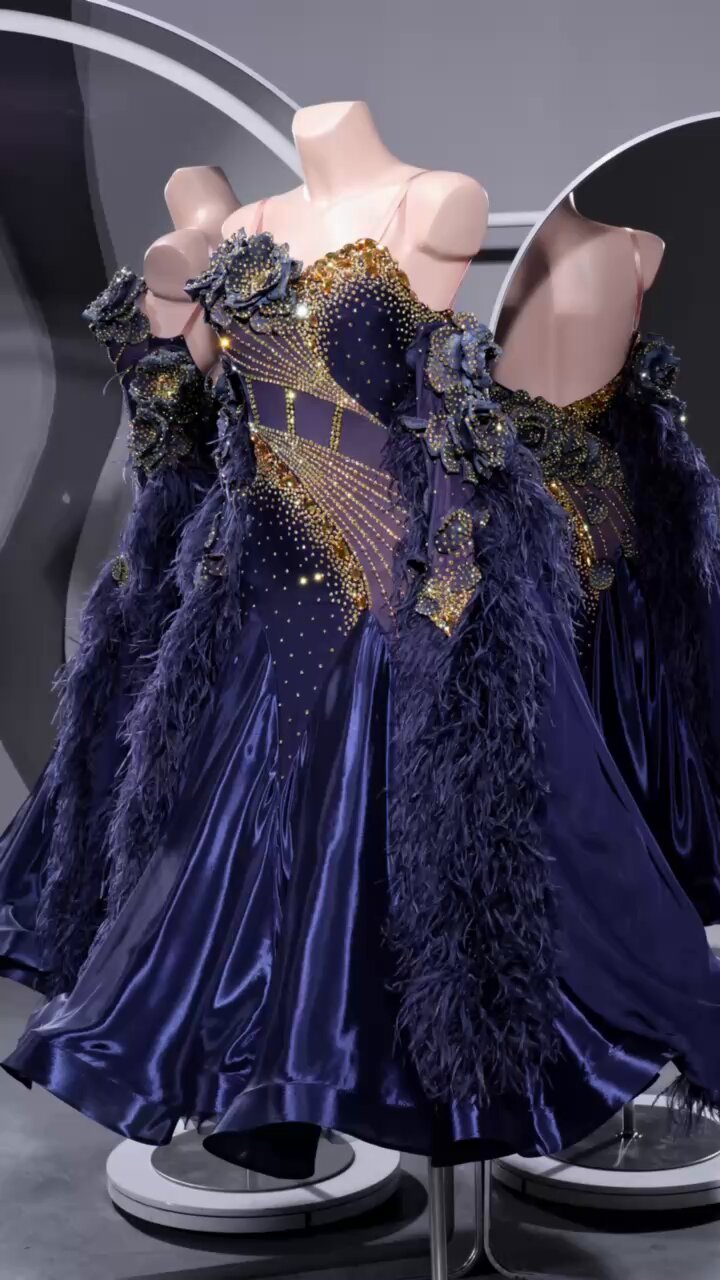 ＴＩD製　スタンダードドレス　Ｓ Ads JAPAN ボールルームレッスンウェア