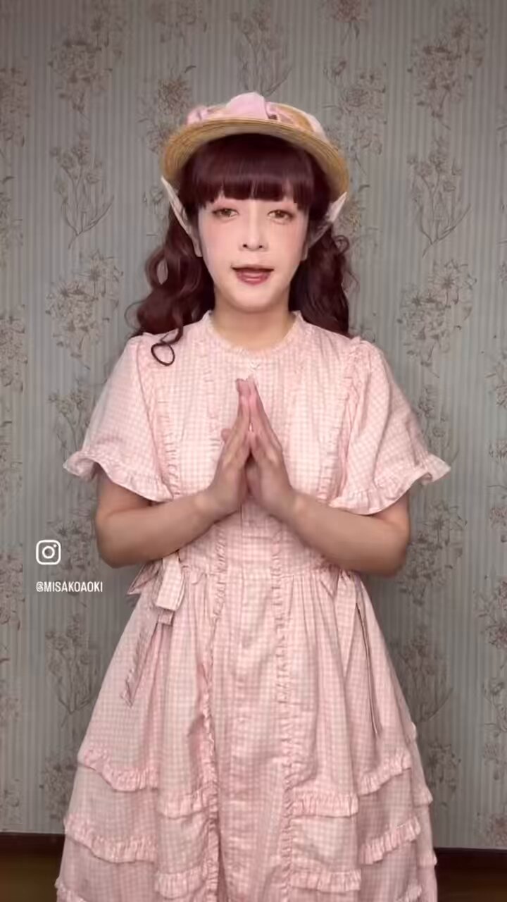 ♡alcali　misako aoki　コットン ギンガムワンピース　青木美沙子 楽天市場】alcali × MISAKO AOKI / コットンギンガム前あき