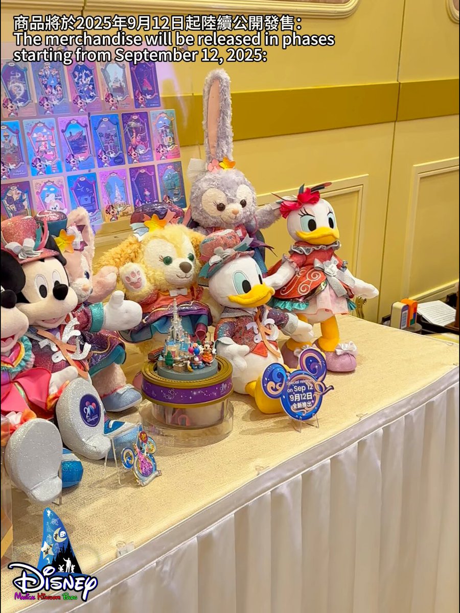 Disneyland 20th Anniversary グッズ The Most Magical Merchandise of All Revealed for Hong Kong
