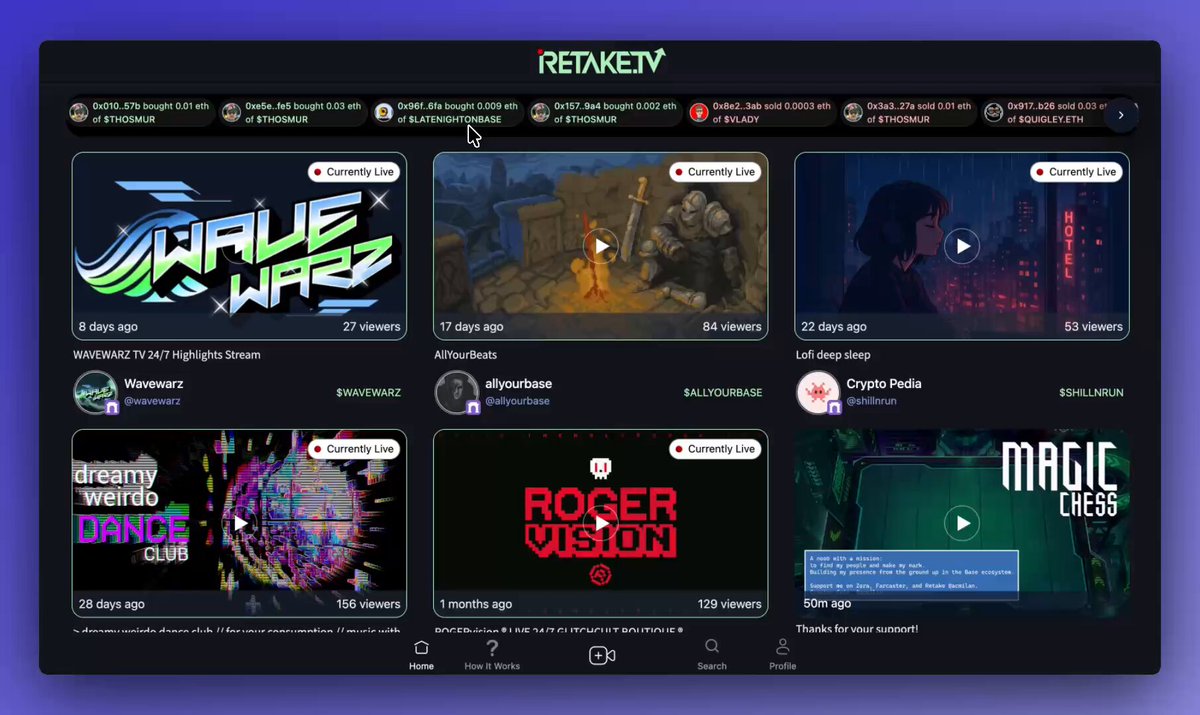 🦎COINGEKO-T: "Retakedottv: Livestream e Monete Personalizzate Grazie a GeckoTerminal!"