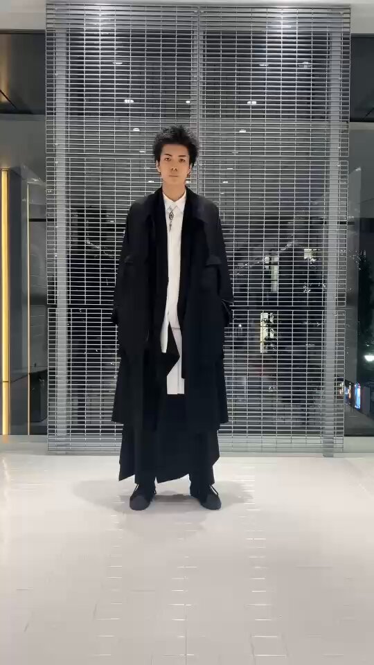 Ground Y ブラック チェスターコート 2025年最新】Yahoo!オークション -ground y コートの中古品