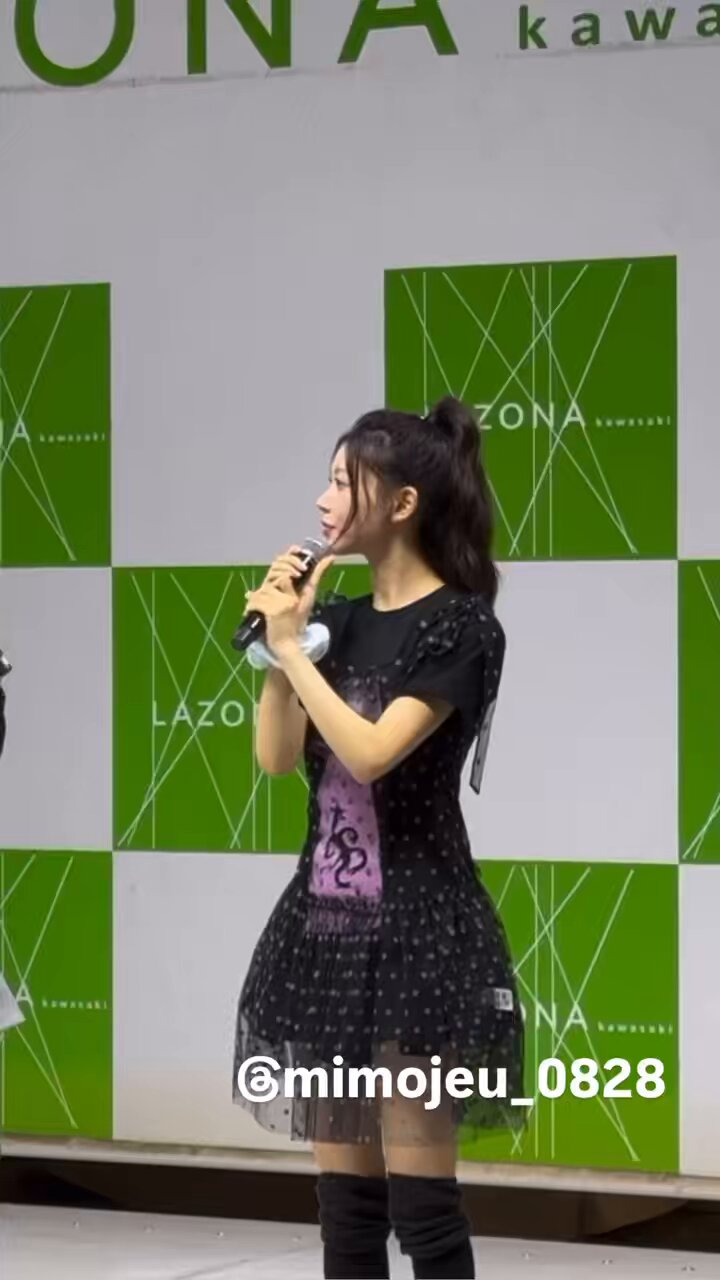 ILLIT モカ　MOKA あっちむいてほい　オフラインイベント 負ける ILLITモカ MOKA あっちむいてほい オフラインイベント