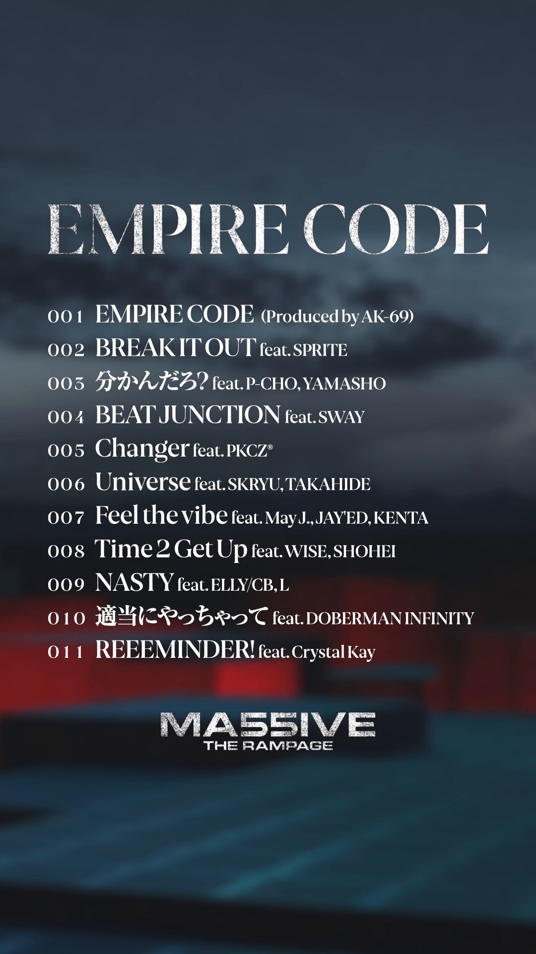 MA55IVE THE RAMPAGE on X: 