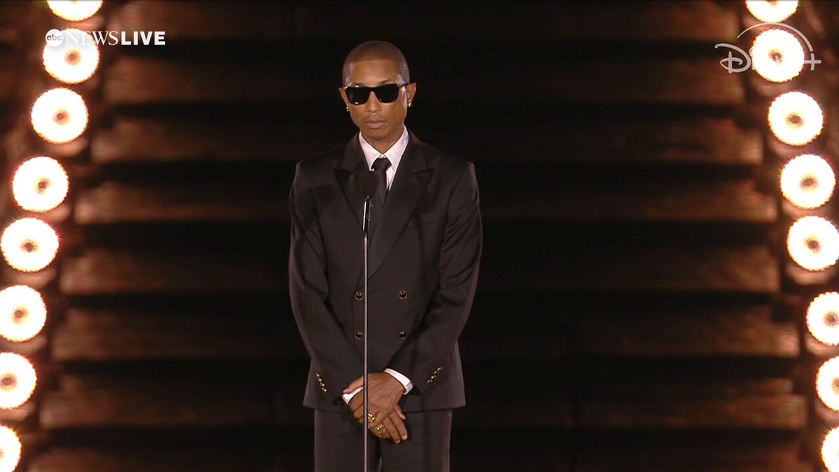 Yeah, Pharrell Williams is going to instruct the world about divine grace. 