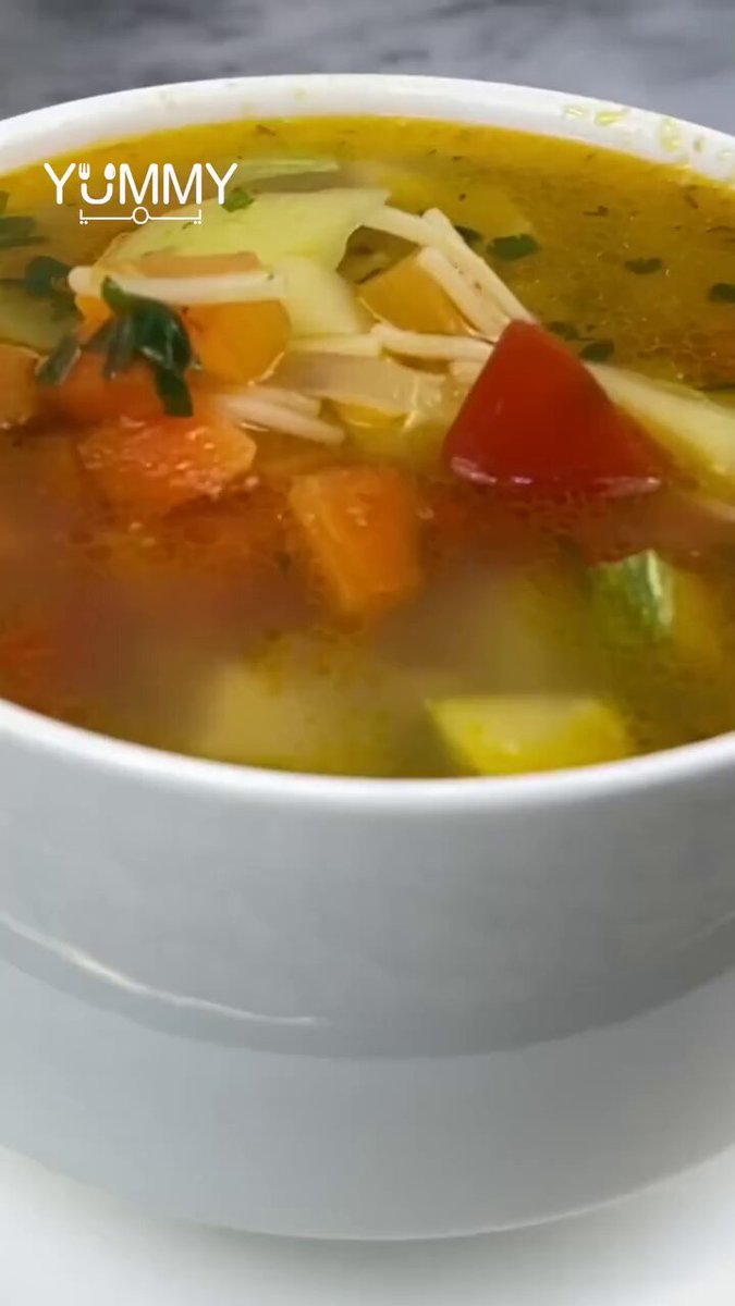 طريقة تحضير شوربة الخضار الصحية 