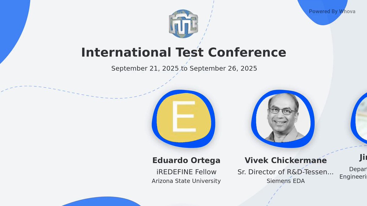 Image for the Tweet beginning: download Whova for ITC mobile