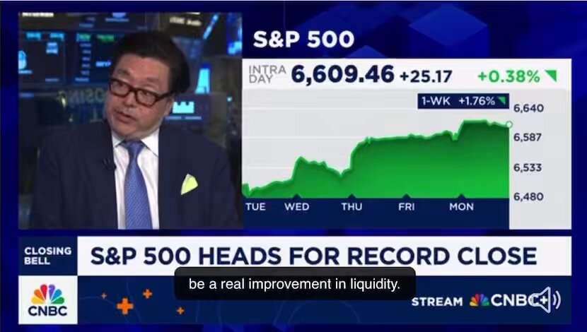 🔵MARKETEVANS: "Tom Lee: I Beneficiari di un Abbassamento dei Tassi da Parte della Fed"