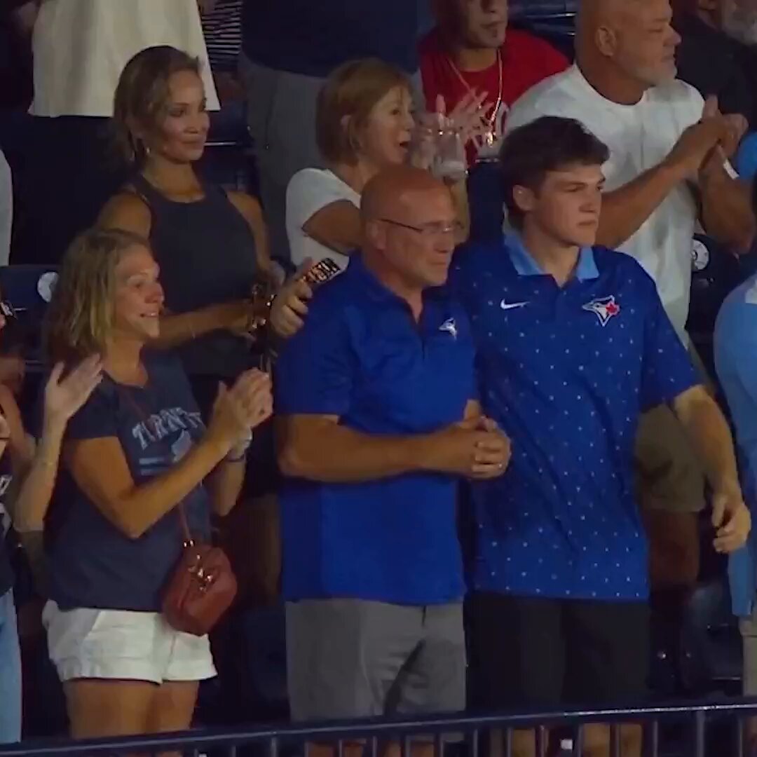 MLB on X: "Trey Yesavage's family couldn't hold back the ...