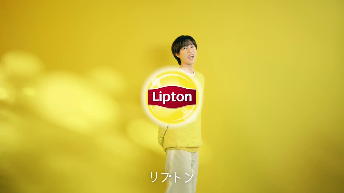Lipton 緑茶クリアファイル A4 スノーマン 阿部亮平10枚