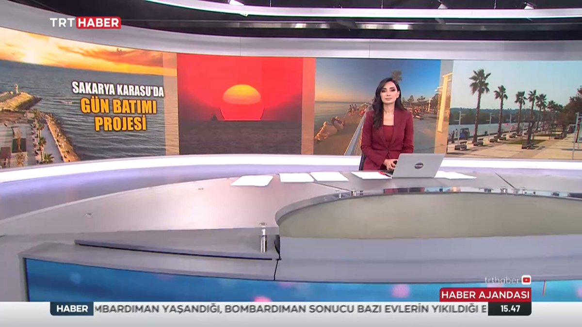 Karasu Sahili Gün Batımının Yeni Adresi Haline Geldi