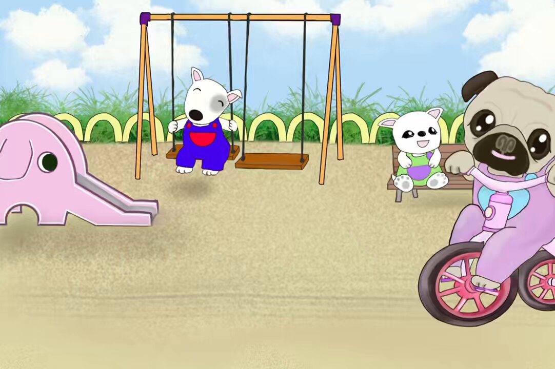 パグ様 AmiAmi [Character & Hobby Shop] | 1/6 Pug on the Swing A2(Released)