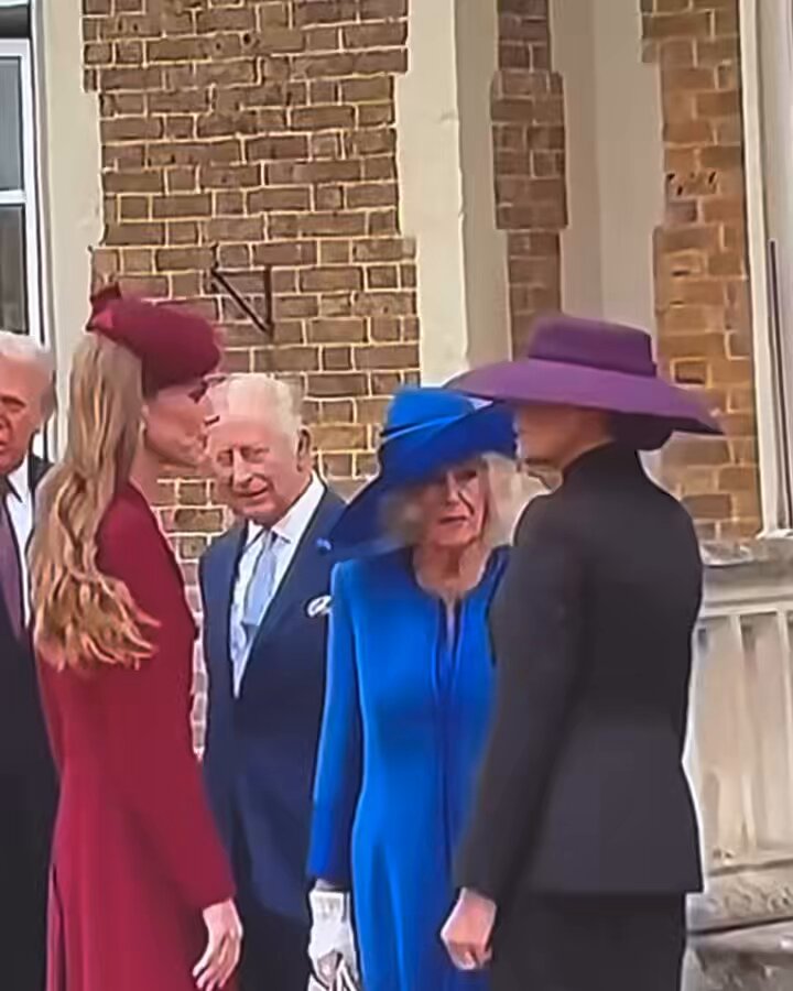 Hannah on X: "Kate thought she was doing something by running Meghan out of the country and now she's getting scolded by Camilla like a child. https://t.co/K6S5GIu6tG" / X