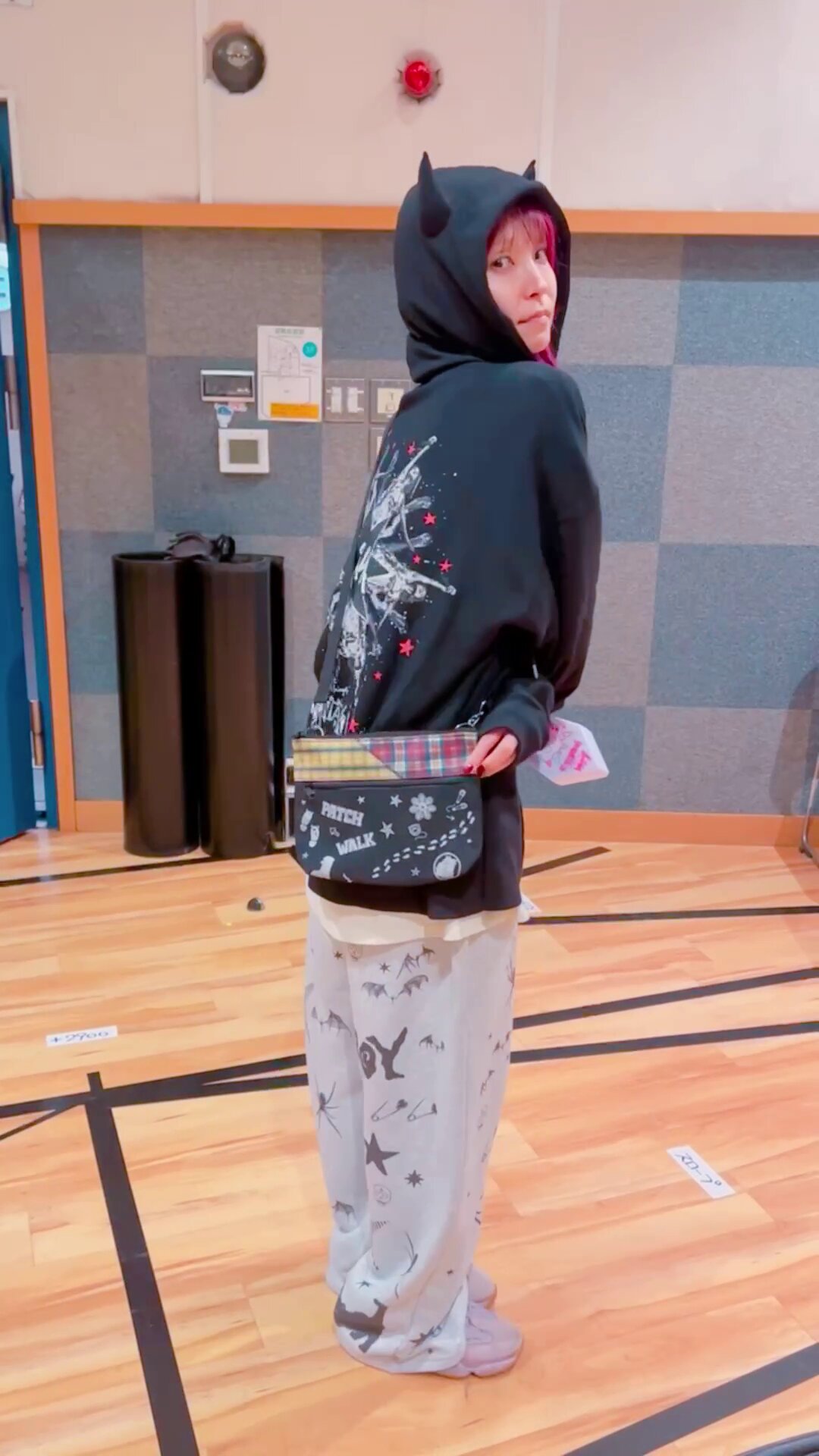 LiSAパッチリュック/バック/ステッカー/WALKん章(水戸)/ガチャステッカ