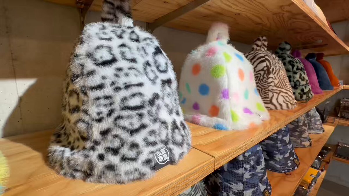 ベストサウナハット 三毛猫フェイクファーサウナハットメッシュ君付 ベストサウナハット® on X: 