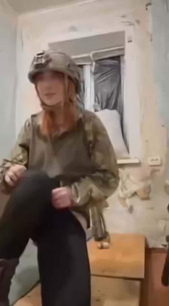 a woman endures hardship