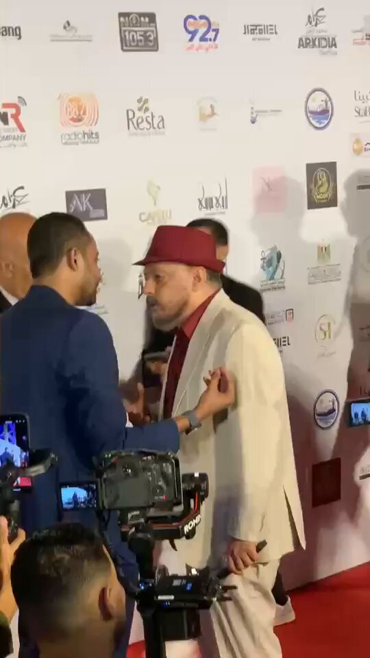 بوابة الوفد| عمرو عبدالجليل على ريد كاربت مهرجان بورسعيد السينمائي الدولي. تصوير: لمياء نبيل 