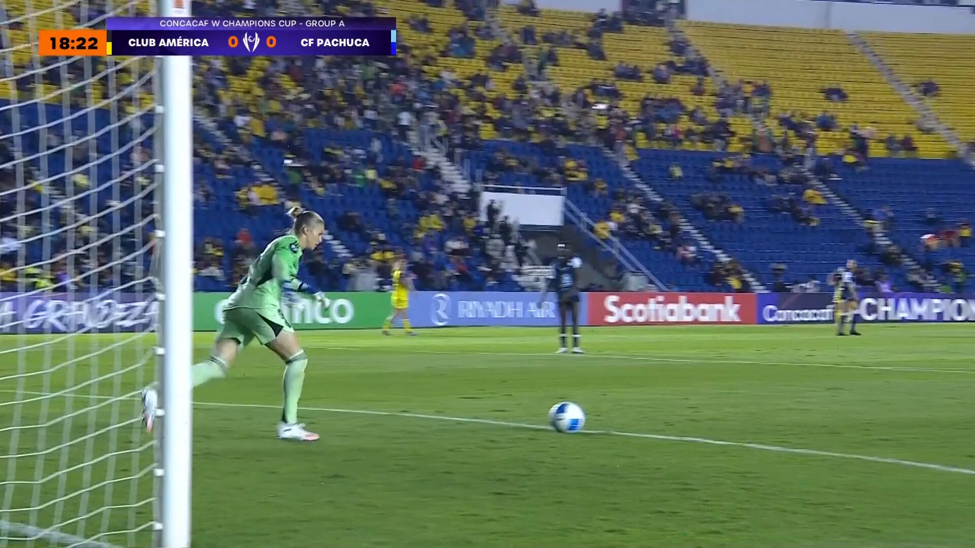 ¡Scarlett Camberos abre el marcador para el América!