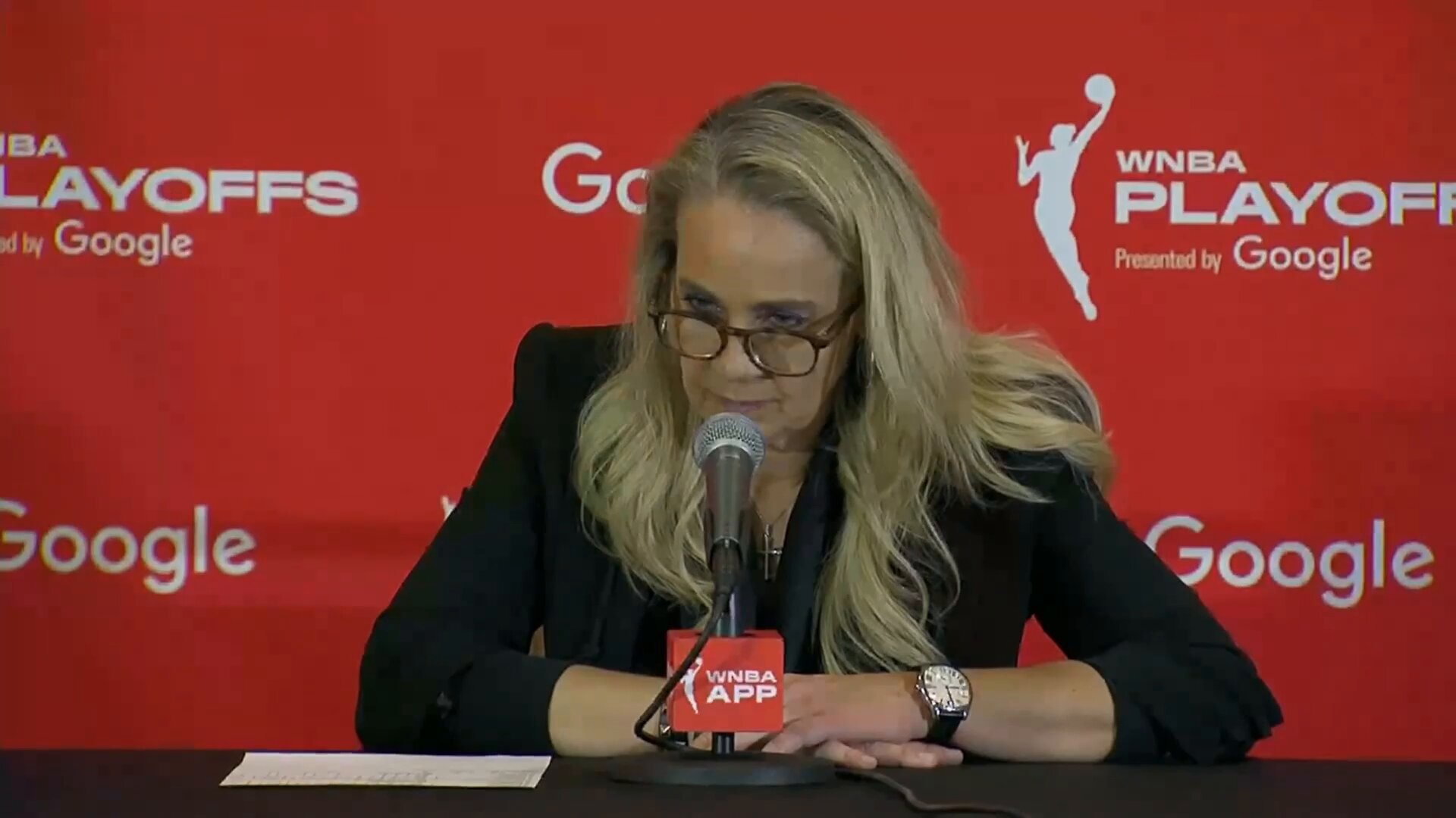 WNBA Today on CLNS on X: "Head Coach Becky Hammon on what excites her about  the Indiana Fever matchup: "That they haven't seen the real Aces yet. They  caught us when we