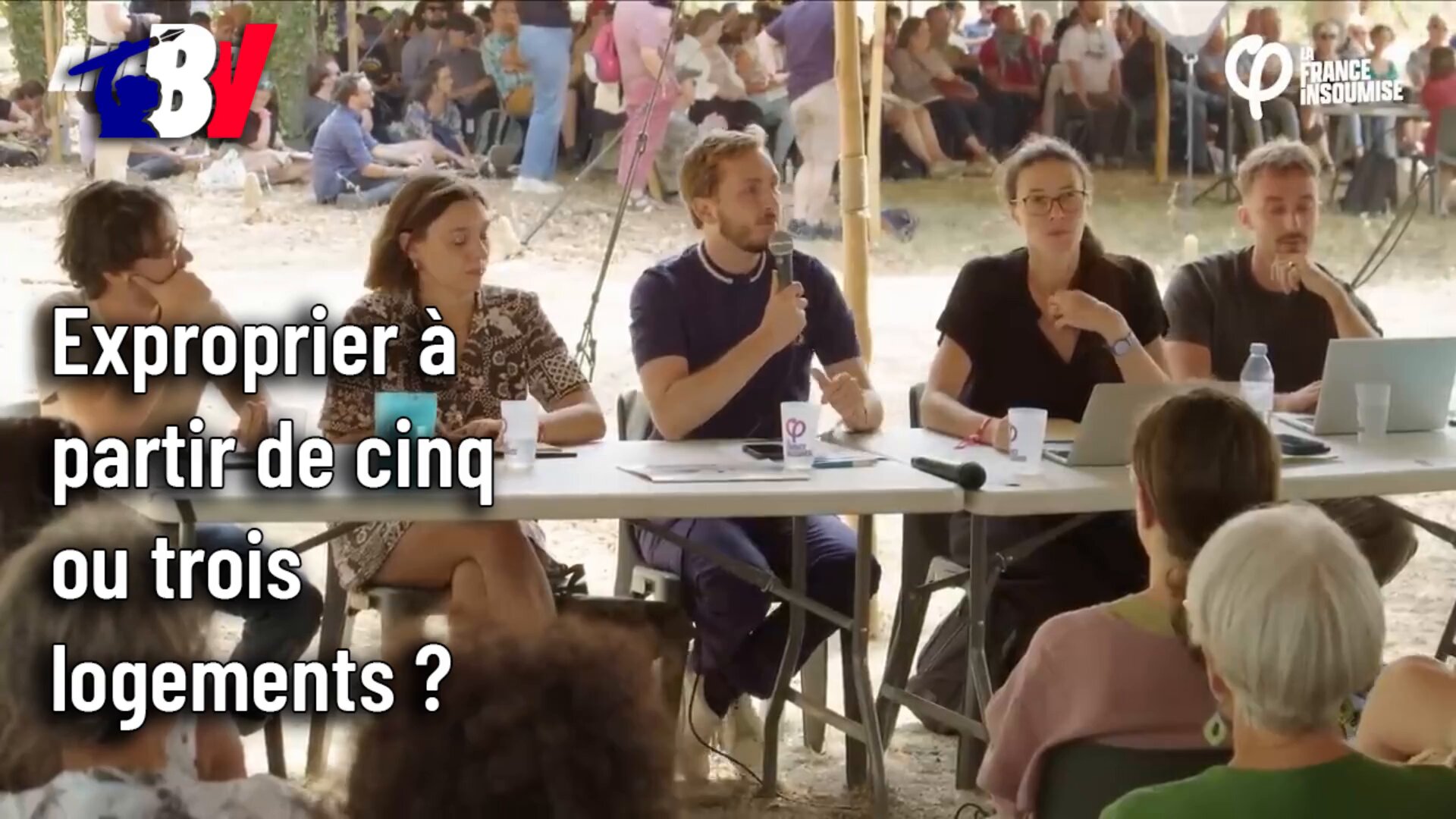 Discussion sur l'expropriation à LFI