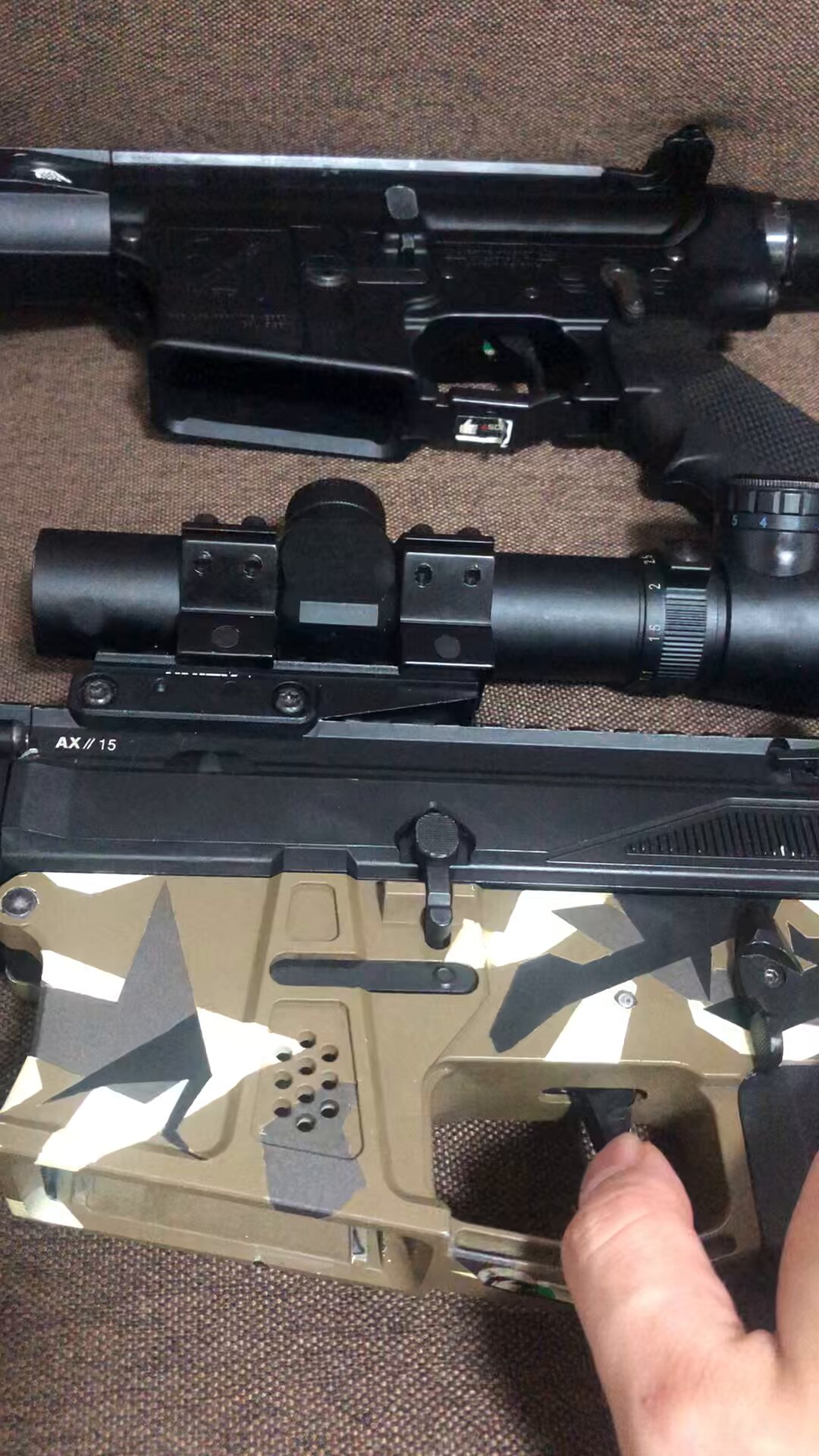 希少トイガンパーツ(早い者勝ち) 東京マルイ 電動ガン HK416 デルタカスタム ブラック トイガン