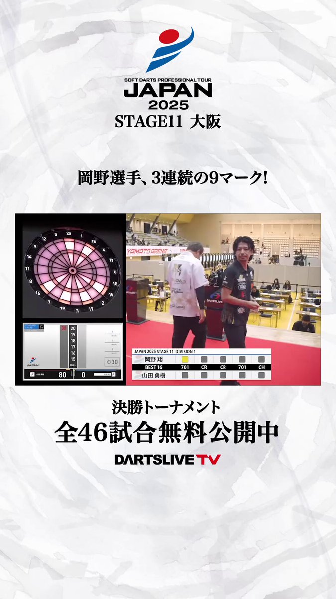 ソフトダーツ プロツアー JAPAN公式 (@JapanProDarts) / X