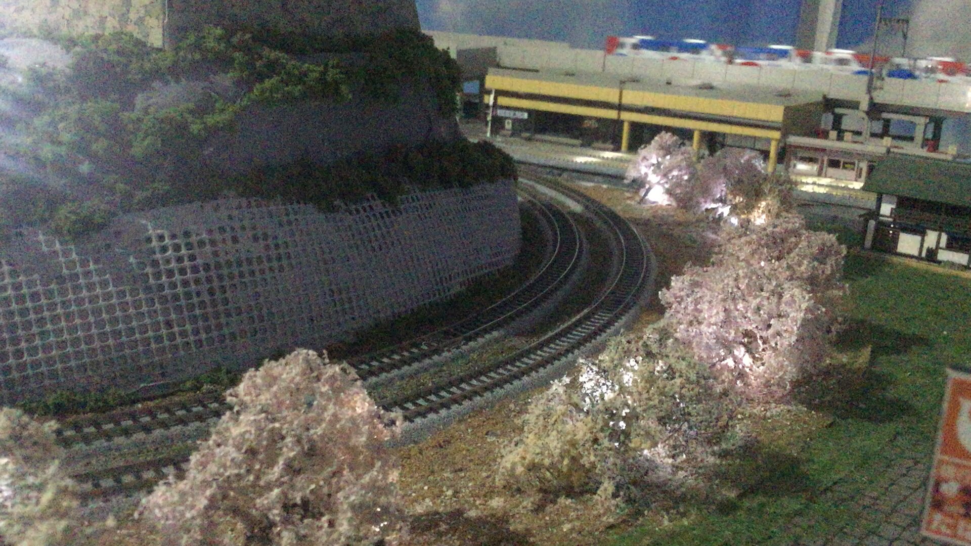 とのひめぴの様限定☆N ゲージジオラマ☆或る鉱山と森林