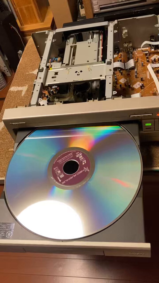 パイオニア★CLD-R6G★OH的メンテ修理済み動作良好ですCD-G、LD-G パイオニアLDプレーヤー☆CLD-R6G☆メンテ修理済みOH動作良好