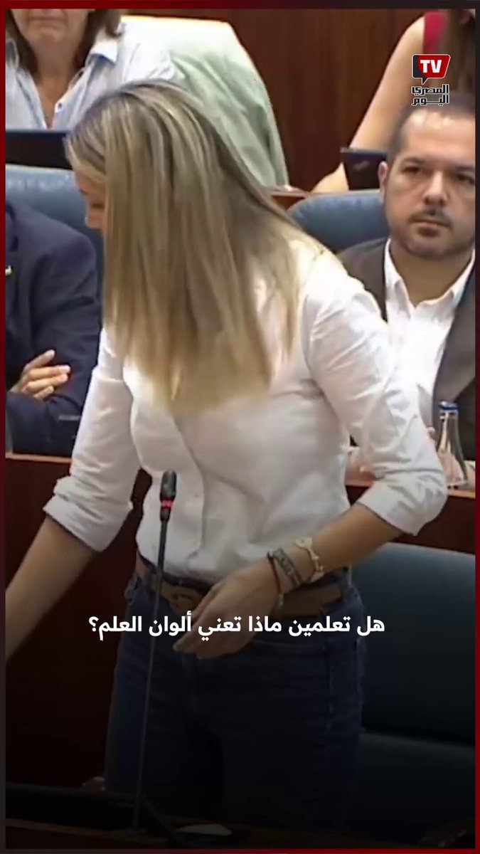"هل تعرفين ماذا تعني ألوانه؟".. نائبة إسبانية ترفع علم فلسطين في وجه رئيسة إقليم مدريد بعد قرارها بحظره في المدارس وسط تصفيق حار 