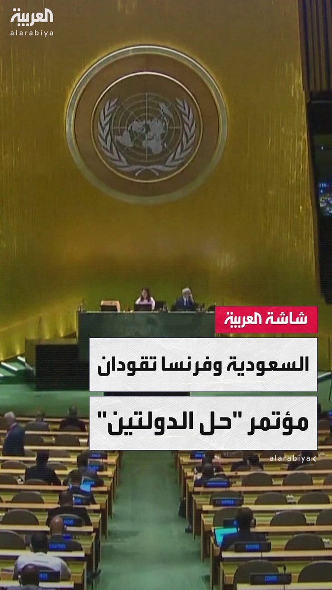 بعد اعترافات تاريخية من قبل بريطانيا وكندا وأستراليا بدولة فلسطين.. الأمم المتحدة تستأنف أعمال مؤتمر "حل الدولتين" في نيويورك برئاسة سعودية - فرنسية #أخبار_الصباح 