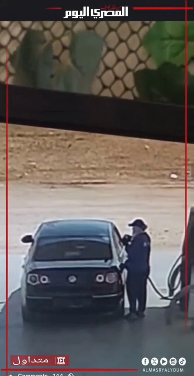 بنت ب 100 راجل.. حاول يفول سيارته ويهرب من دفع الحساب فخدت حقها وخطفت منه الموبايل 