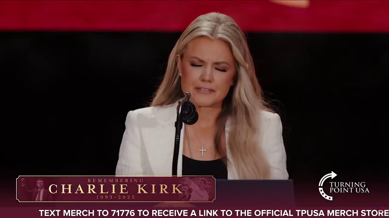 KellyCurrie45 on X: "The moment Erica Kirk said I forgive that young man  🥲🥲🙏🏻🙏🏻🙌🏻🙌🏻 The people stood and cheered her ♥️  https://t.co/jWSUCJNOlB" / X