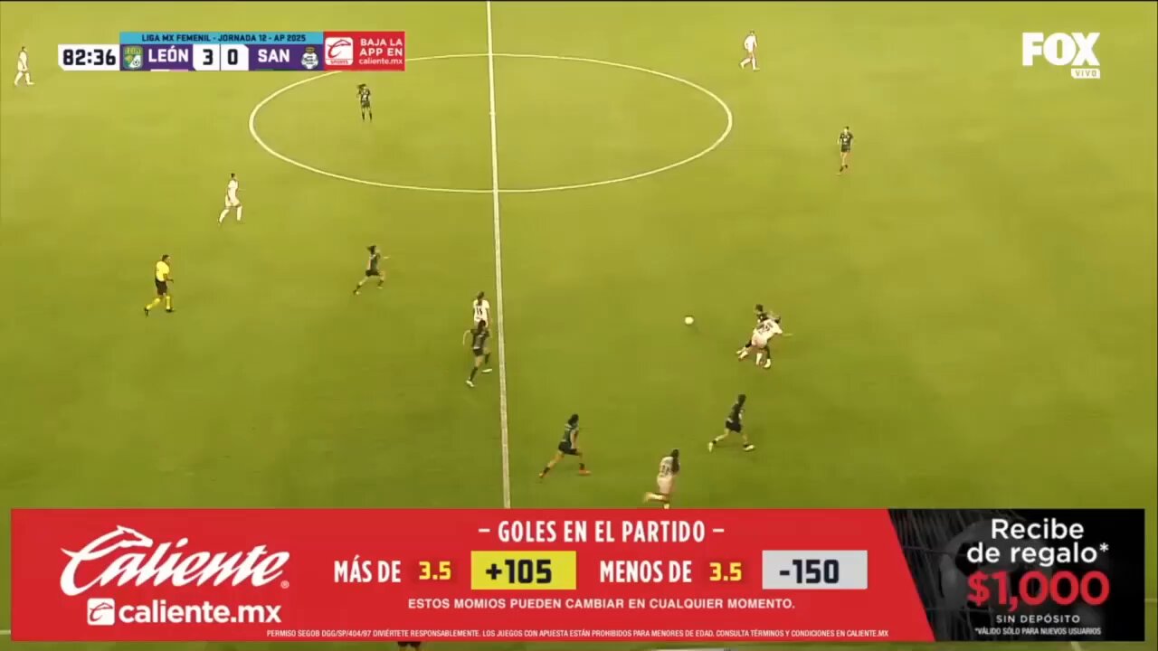 ¡Doblete de Rubi Soto!✌🏻🔥🦁4-0 ⚔️#FutFemDondeSea