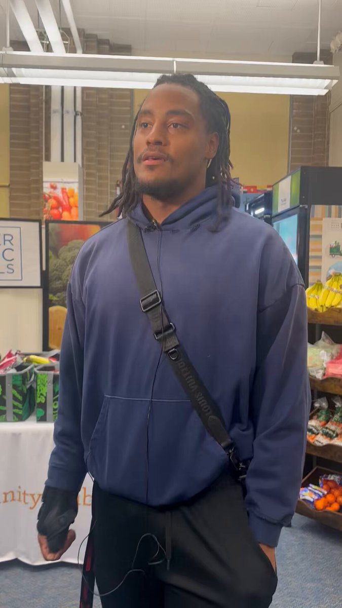 Nik Bonitto was inspired by Justin Simmons, Bradley Chubb and Pat Surtain II to start his own foundation. Says he can be like a big brother to the Denver community. 