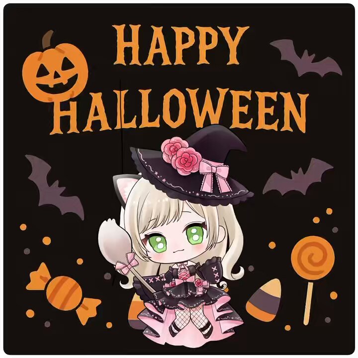 アマビエ(チビビエ)☆ハロウィン ぱふまる on X: 