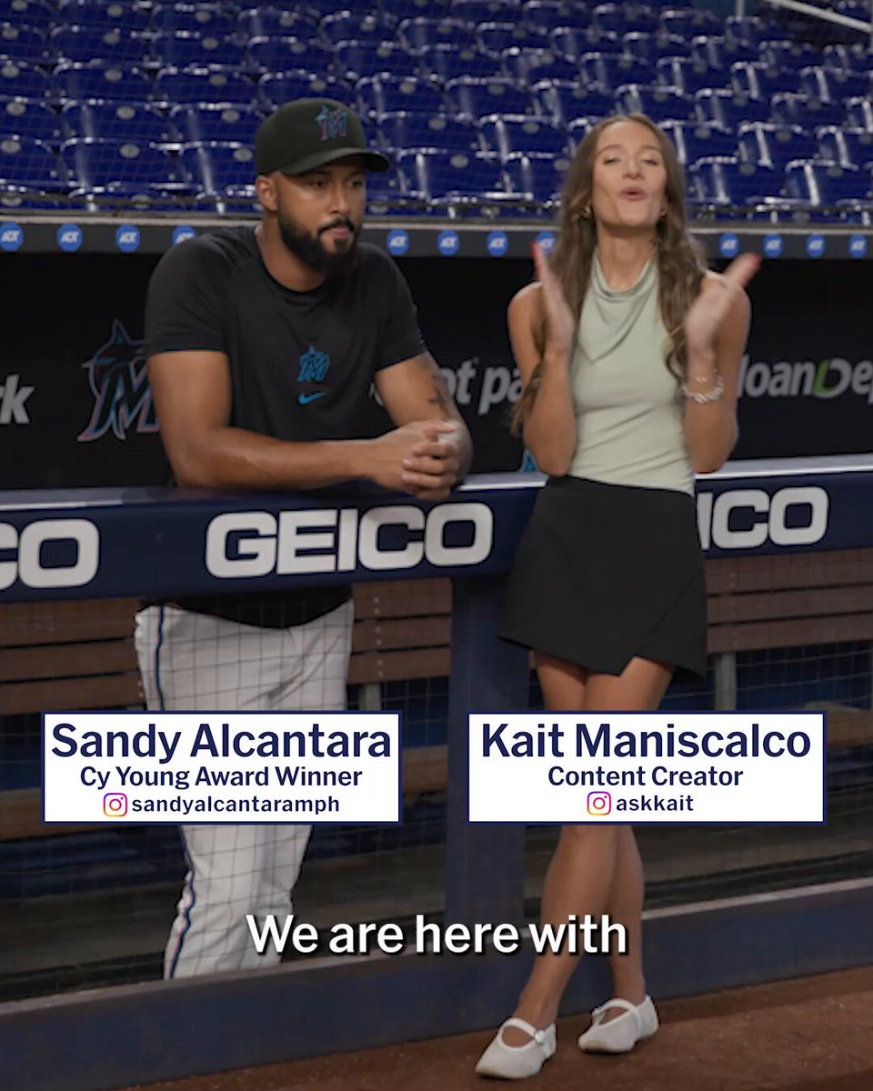 Is Sandy Alcantara the next switch-pitcher in the making? We don’t think so, and that’s a relief! 🤣 GEICO’s #GameDayRelief 