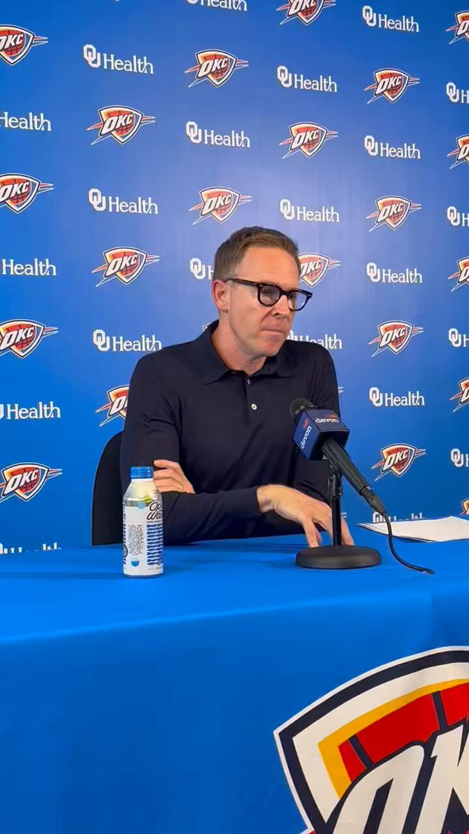 Sam Presti on Chet Holmgren 