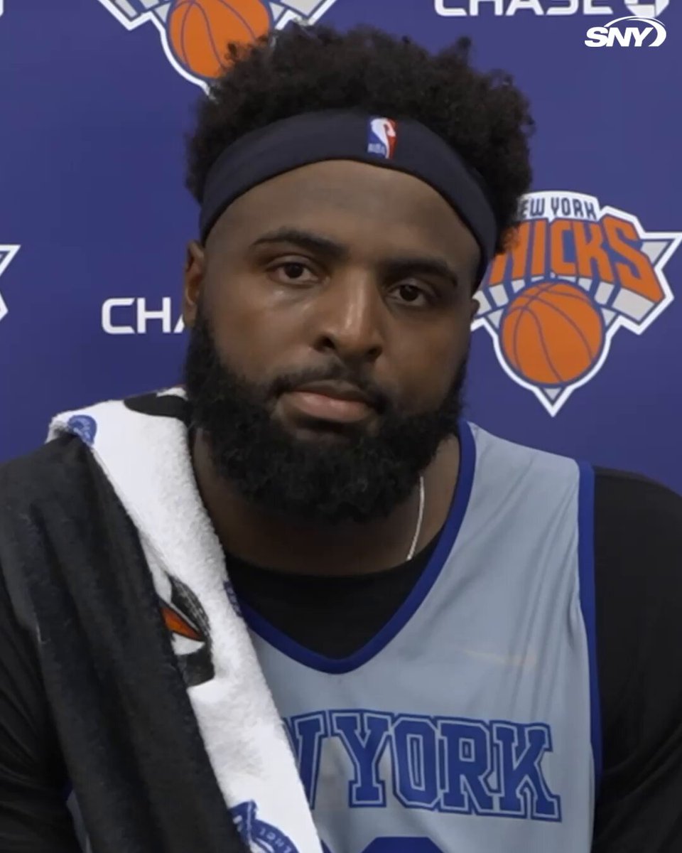 Mitchell Robinson says he lost weight over the summer 