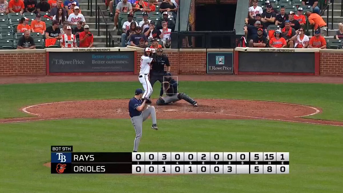 Dylan Beavers walks it off for the @Orioles! 
