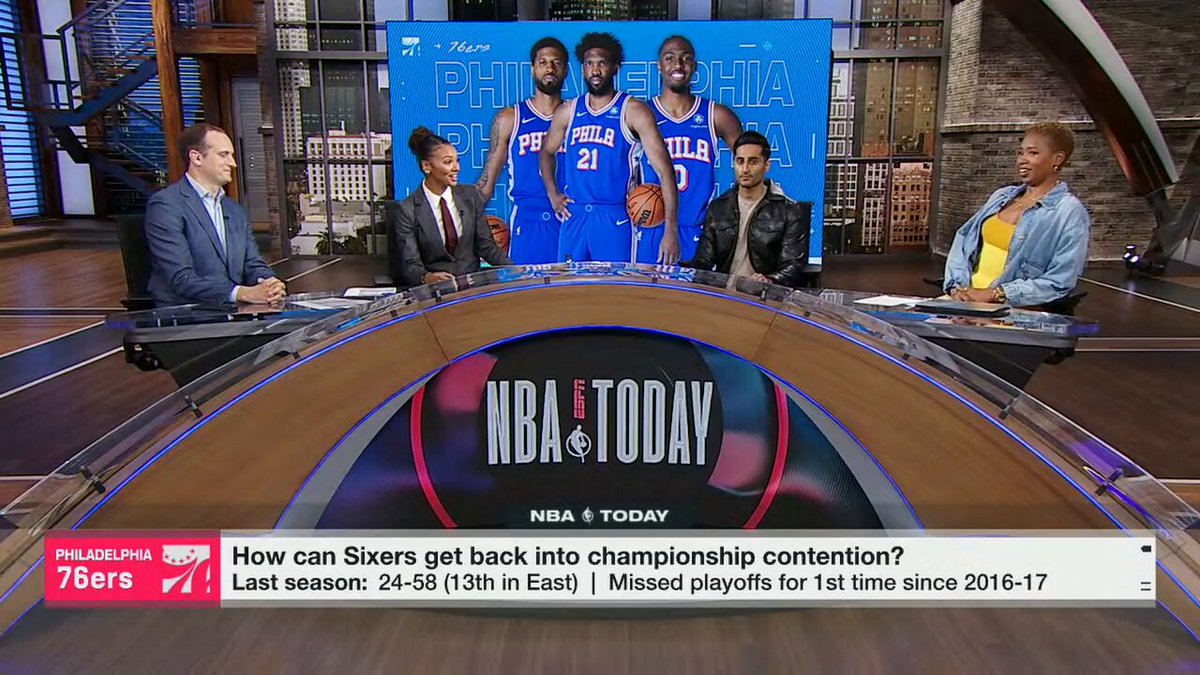 Is there a version of the Sixers that can be a top contender?

@McNuttMonica and @TimBontemps weigh in with what they think it will be 👀 