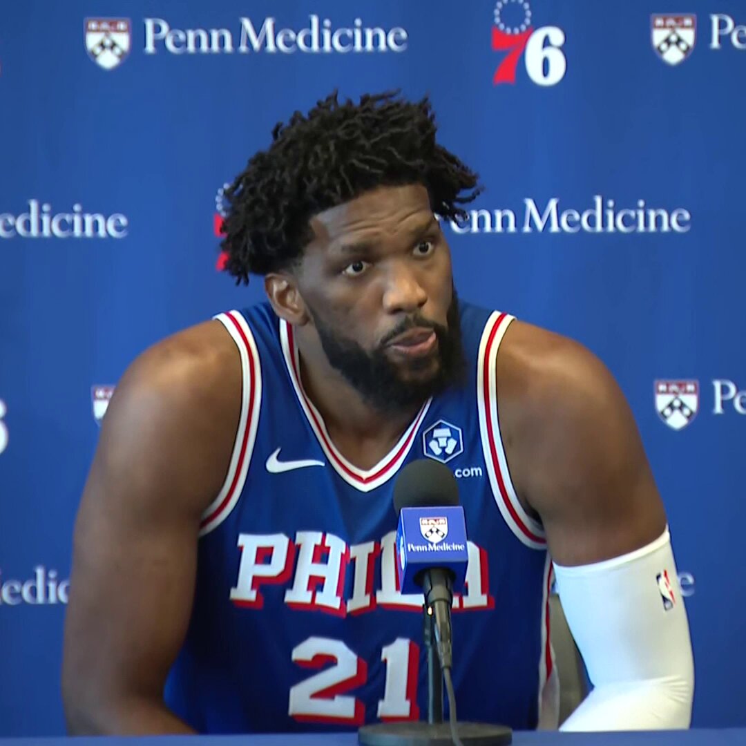 2025 No. 3 overall pick VJ Edgecombe is already turning heads!

Sixers vets praise his athleticism, character, and confidence at Media Day 👏 